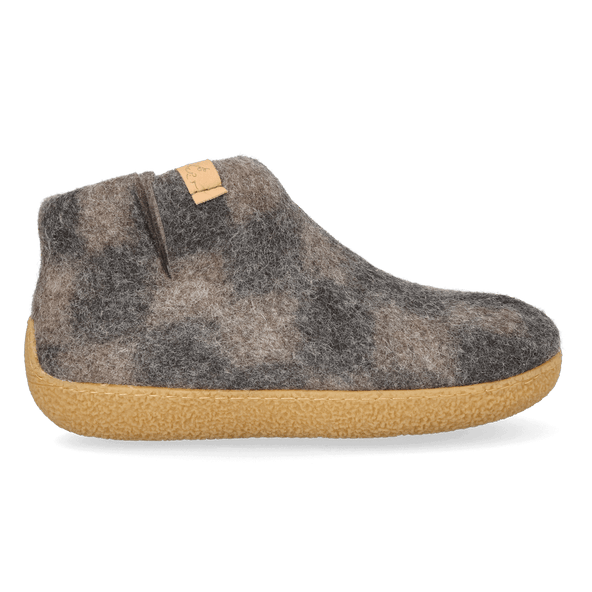 Rabara Maha Wolvilt Pantoffels Black/Diamond