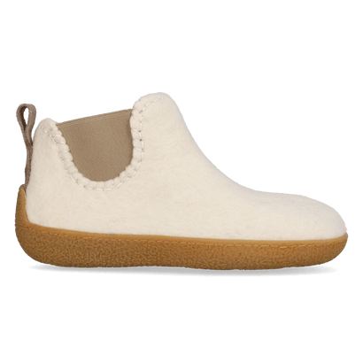 Celsi Wolvilt Pantoffels White