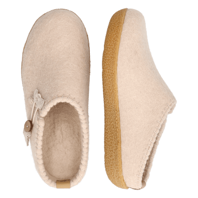 Sundara Wolvilt Pantoffels Camel