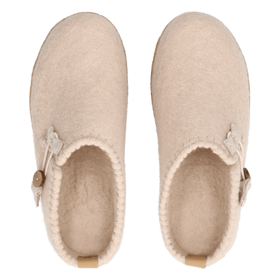 Sundara Wolvilt Pantoffels Camel